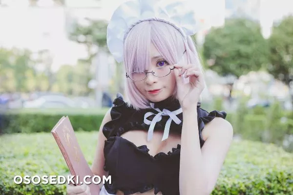 Mashu Kyrielight Maid Meenfox Cosplay - 1