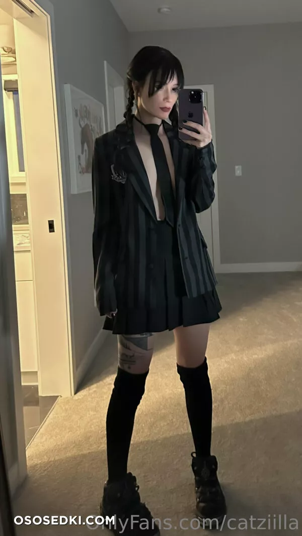 Catziilla - Wednesday Addams - 4