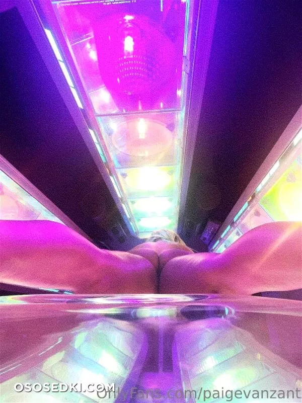 Paige VanZant Nude Tanning Bed - 1