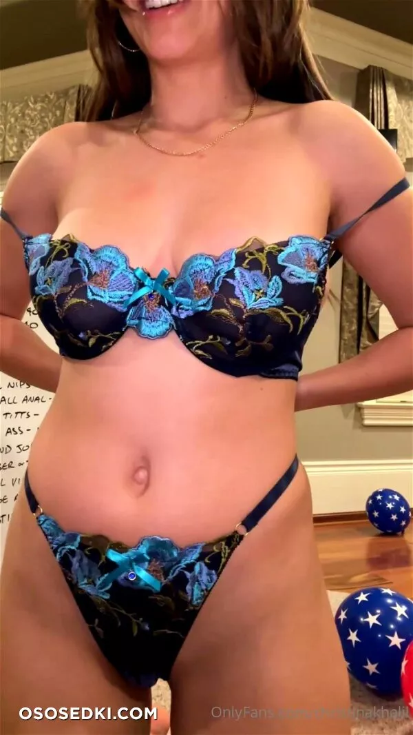 Christina Khalil Nude Birthday - 4