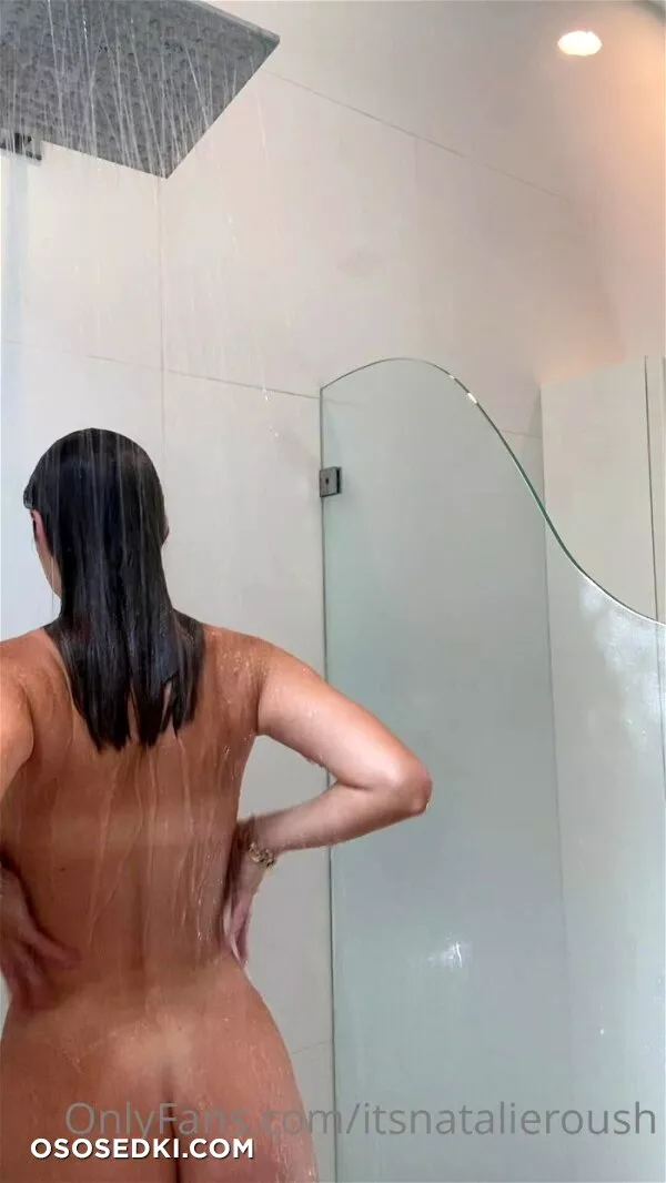 Natalie Roush Nude Wet Shower PPV - 1