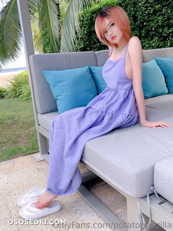 Potato Godzilla - Purple Dress - 3