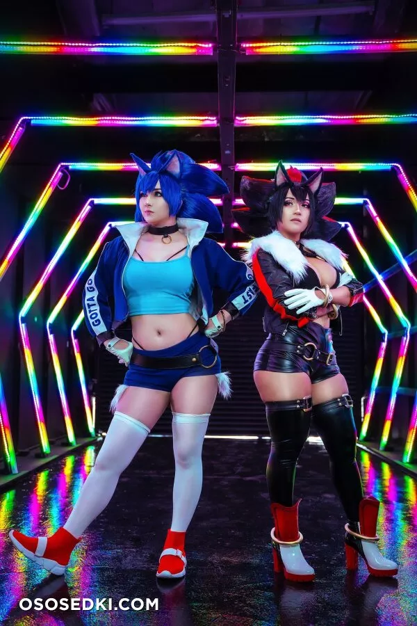 Akemi101xoxo &amp;amp; Annjelife - Sonic &amp;amp; Shadow - 1