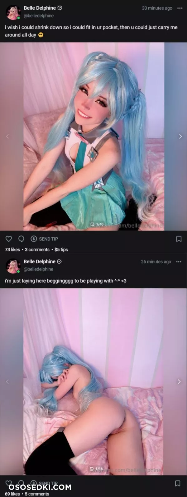 Belle Delphine - Hatsune Miku - 2