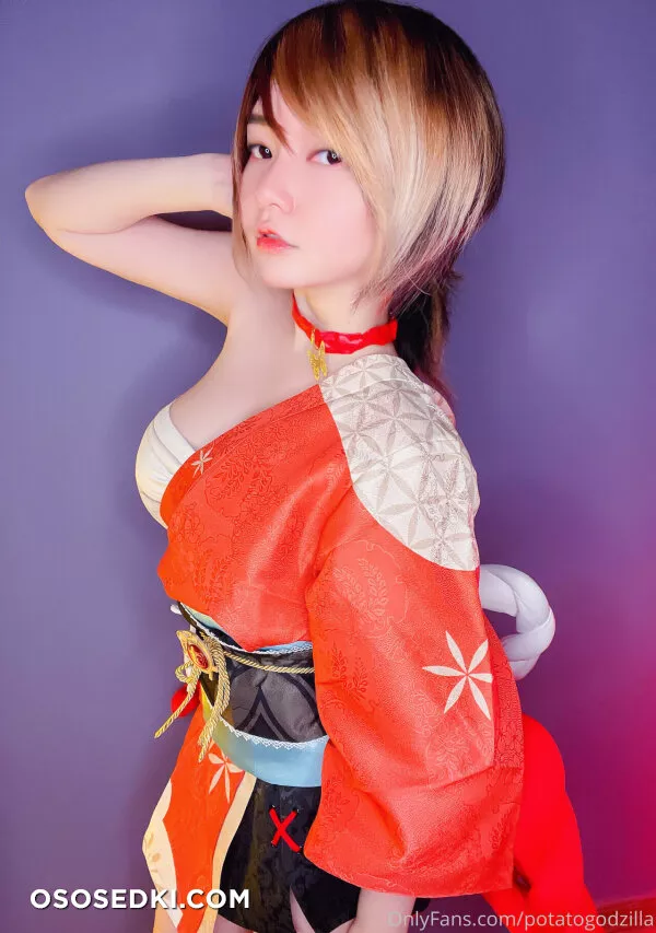 Potato Godzilla - Yoimiya Naganohara - Genshin Impact - 1