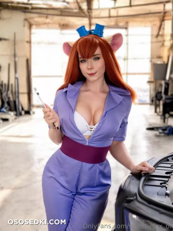 Sweetie Fox - Gadget Hackwrench - Chip N Dale Rescue Rangers - 3