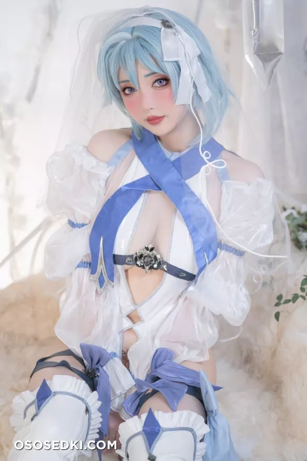 爆机少女喵小吉 Nekokoyoshi &amp;amp;云烧 - 原神花嫁：优菈&amp;amp;甘雨 Eula &amp;amp; Ganyu (Genshin Impact) - 2