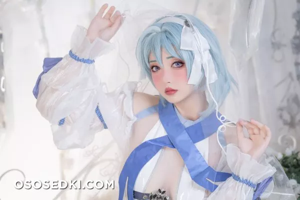 爆机少女喵小吉 Nekokoyoshi &amp;amp;云烧 - 原神花嫁：优菈&amp;amp;甘雨 Eula &amp;amp; Ganyu (Genshin Impact) - 3