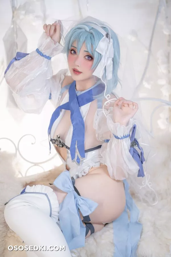 爆机少女喵小吉 Nekokoyoshi &amp;amp;云烧 - 原神花嫁：优菈&amp;amp;甘雨 Eula &amp;amp; Ganyu (Genshin Impact) - 5