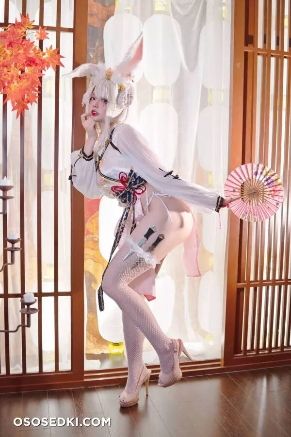 NinJA阿寨寨 - NO.05 肉肉大白兔 [55P1V-210MB] - 2
