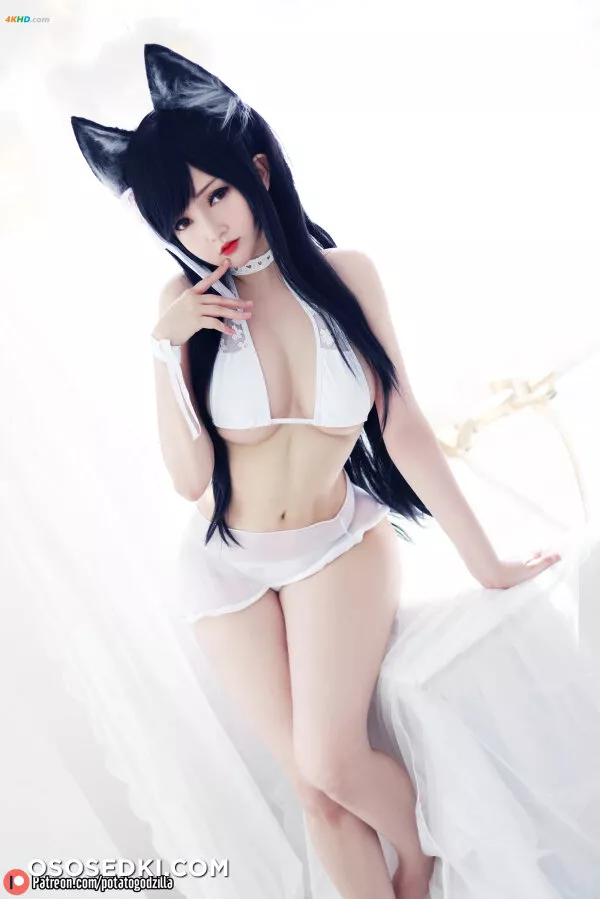 Potato Godzilla – Atago bikini - 5