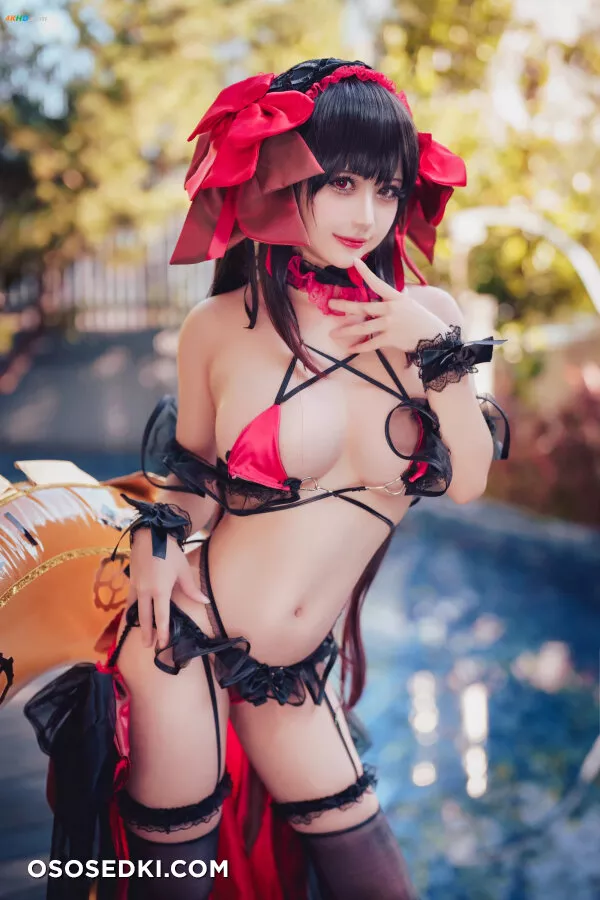Okita Rinka – Kurumi Tokisaki Swimsuit - 1