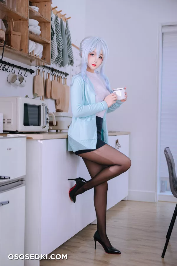 Cosplay Rinaijiao日奈娇 未亡人雪女 Set.03 - 1
