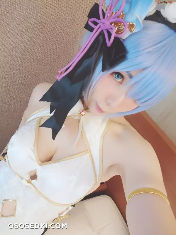 Okada Yui cosplay Rem Cheongsam - Re:Zero - 4