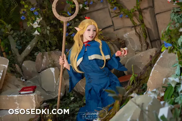 咬一口兔娘ovo (Yaokoututu) cosplay Marcille Donato - Delicious in Dungeon - 5