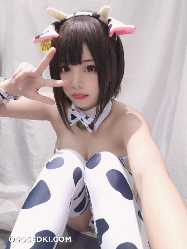 [蜜汁猫裘] 小奶牛自拍版女仆 - 4