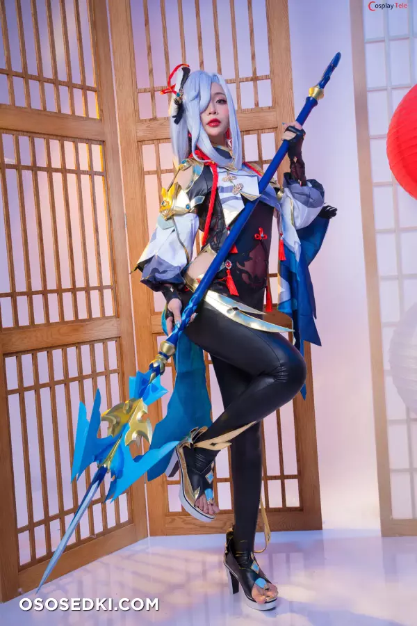 Umeko J cosplay Shenhe - Genshin Impact - 4