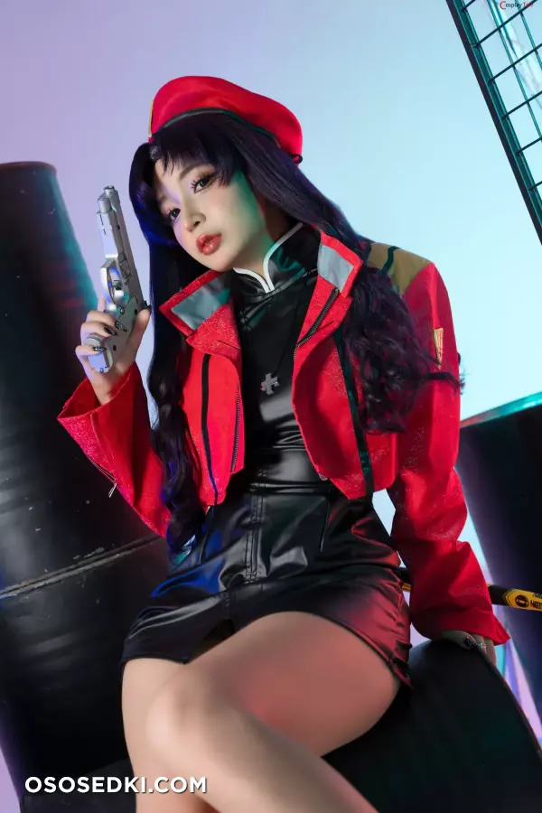 Umeko J cosplay Misato Katsuragi - Evangelion - 3