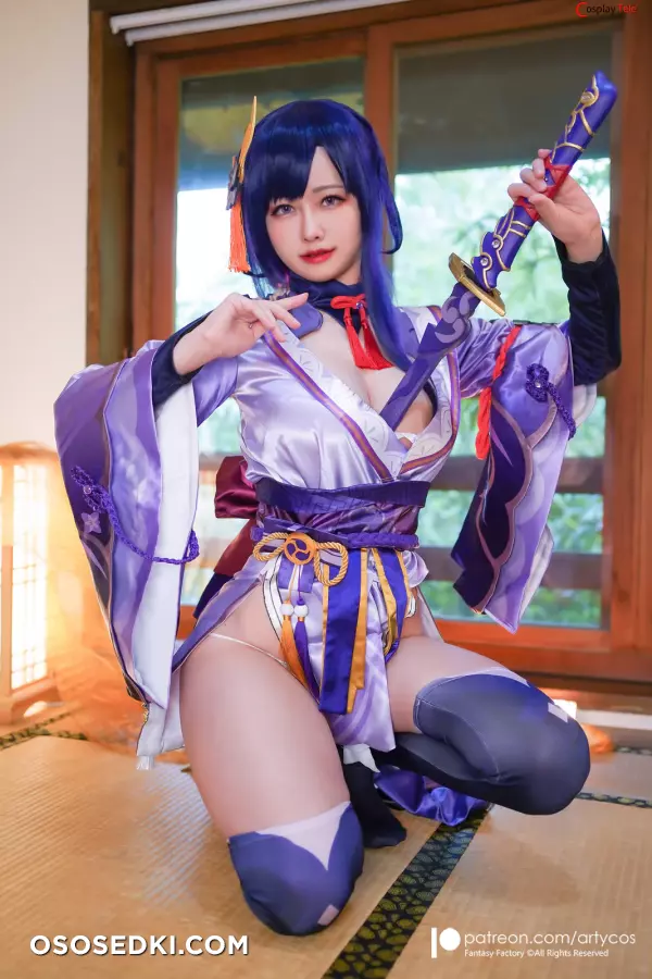 Arty Huang (Arty亚缇) cosplay Raiden Shogun - Genshin Impact - Part 2 - 1