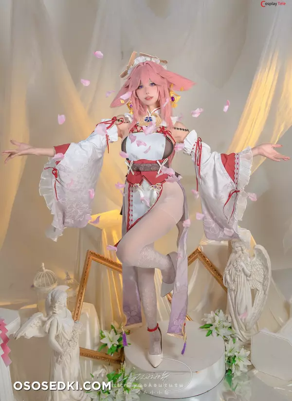 咬一口兔娘ovo (Yaokoututu) cosplay Yae Miko - Genshin Impact - 2