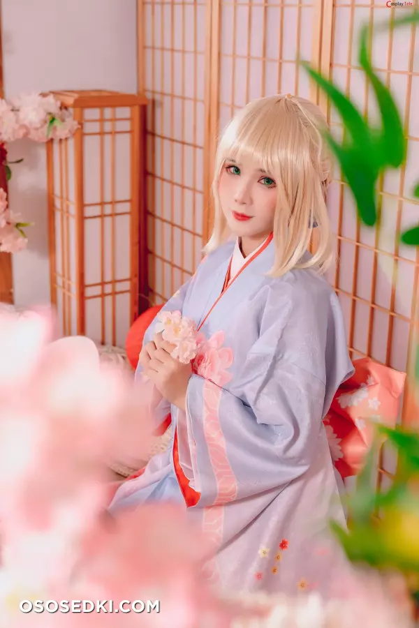 Pyoncos (ピオン) cosplay Saber Kimono - Fate/Grand Order - 4