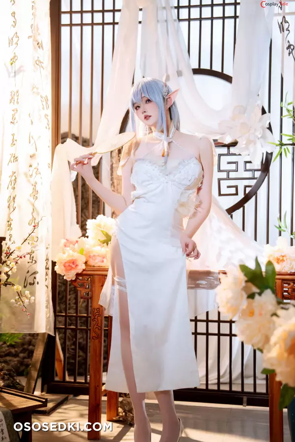 Natsuko夏夏子 cosplay Albion Cheongsam - Azur Lane - 1