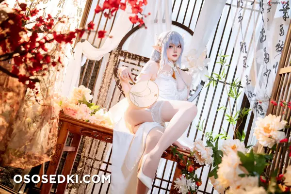 Natsuko夏夏子 cosplay Albion Cheongsam - Azur Lane - 2