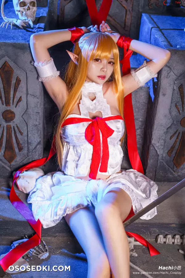 Hachi 小芭 cosplay Yuuki Asuna - Sword Art Online - 2