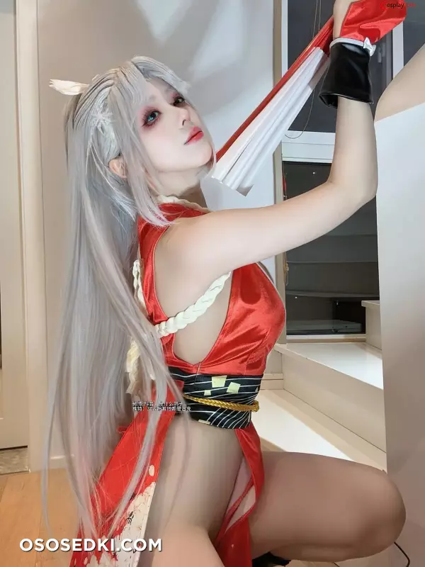 九言 (Jiu Yan) cosplay Mai Shiranui - Naraka Bladepoint - 2