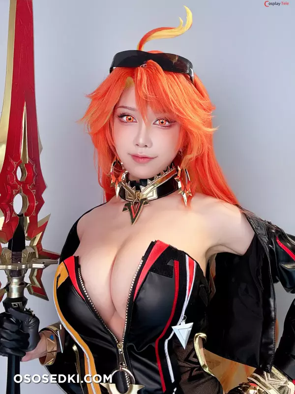 水淼Aqua cosplay Mavuika Selfies - Genshin Impact - 3