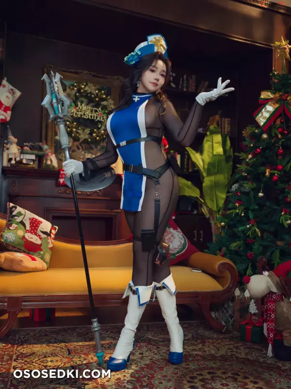 麻花麻花酱 (Mahua Mahuajiang) cosplay Maiden Ice Rose - NIKKE - 1