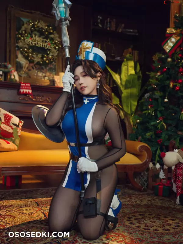 麻花麻花酱 (Mahua Mahuajiang) cosplay Maiden Ice Rose - NIKKE - 4