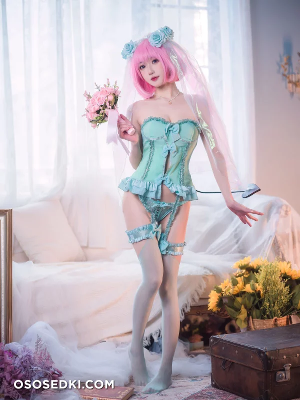 阿包也是兔娘 -王女梦梦 婚纱内衣 - 3