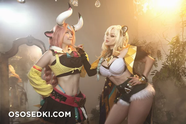 [Lada Lyumos &amp; Lady Melamori &amp; Zoe Volf] Mavuika &amp; Varesa &amp; Xilonen - 4
