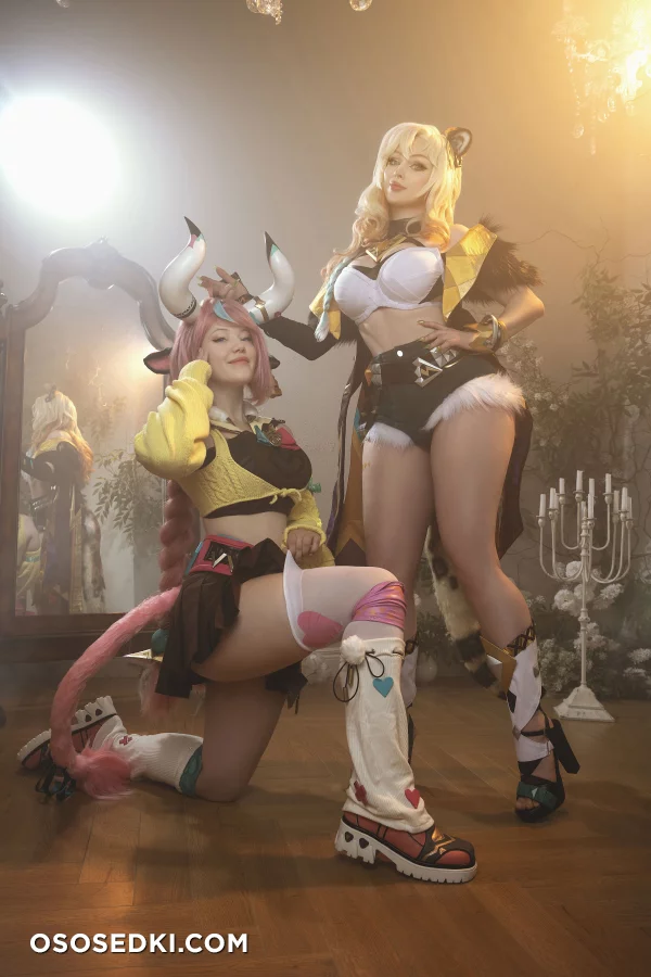 [Lada Lyumos &amp; Lady Melamori &amp; Zoe Volf] Mavuika &amp; Varesa &amp; Xilonen - 5