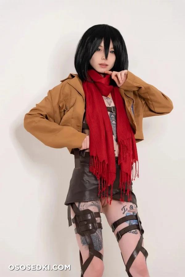 Karneli Bandi - Mikasa Ackerman - Shingeki No Kyojin  Attack On Titan - 4