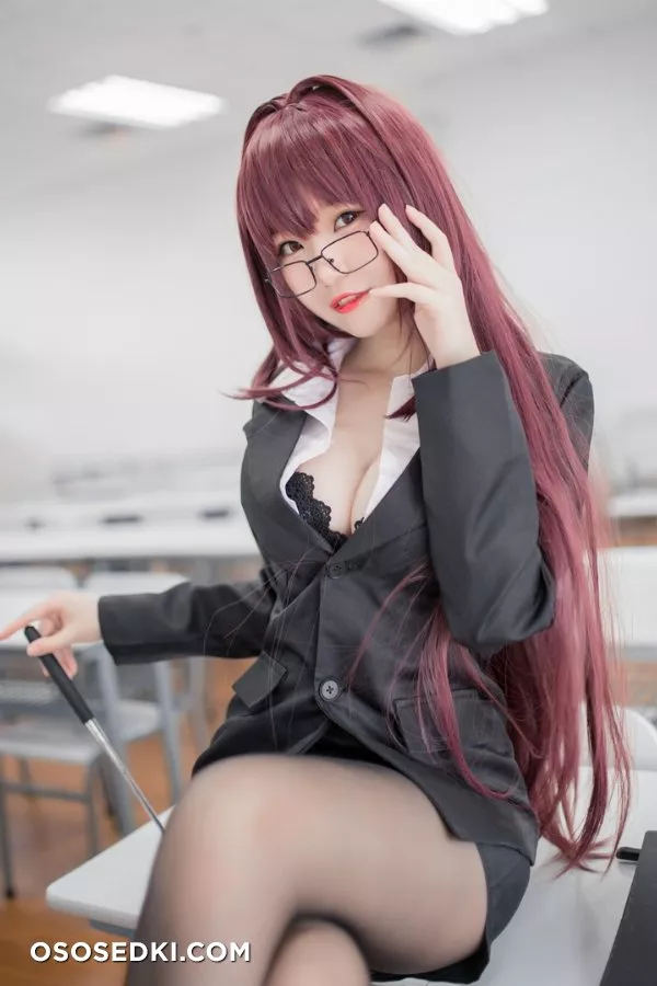 Yoko宅夏Cos - 斯卡哈教师 - 4