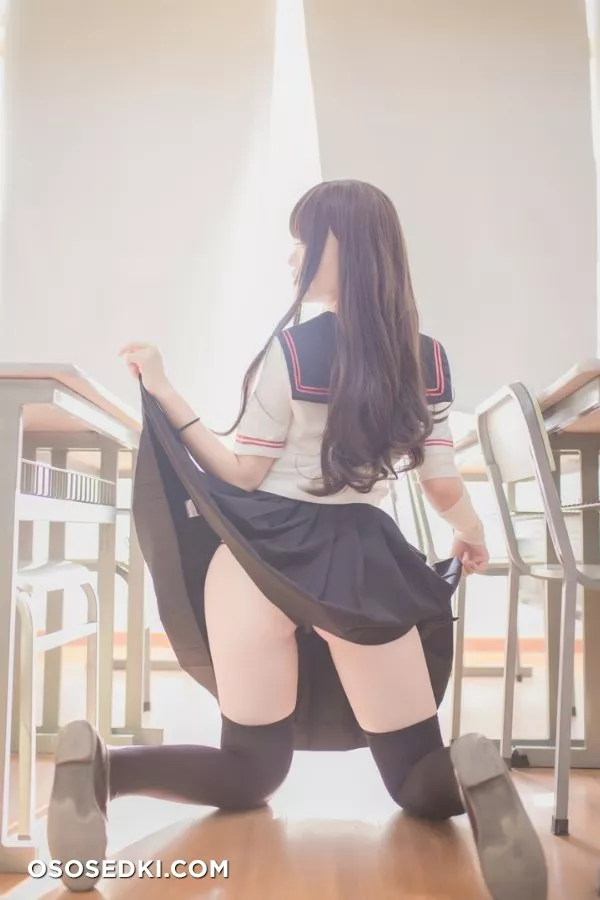 Yoko宅夏Cos - 黑丝JK - 2