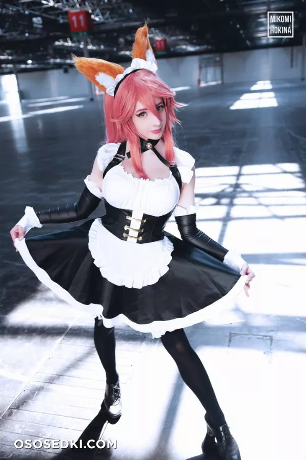 【Fate Extra】 Tamamo maid + lingerie Set - 1