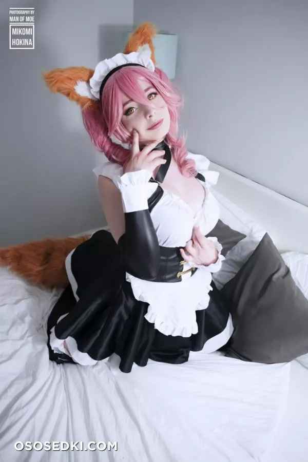 【Fate Extra】 Tamamo maid + lingerie Set - 4