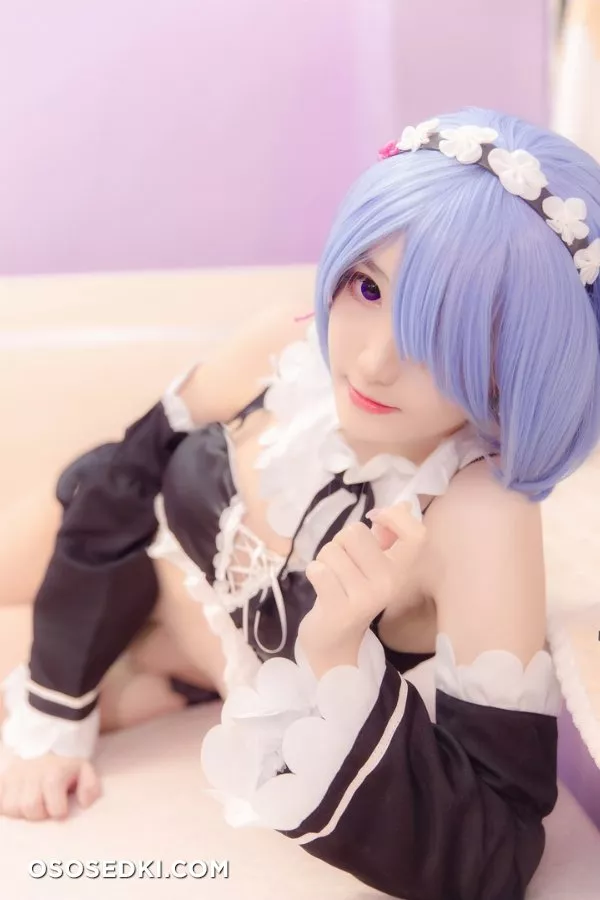 南桃Momoko - 蕾姆内衣（Momoko-Rem underwear） - 1