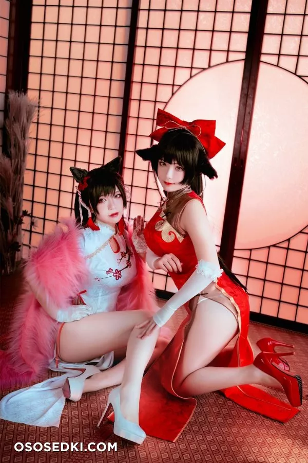 [半半子 Banbanko、婉Yue]アズールレーン愛宕x高雄,チャイナ服 - 1