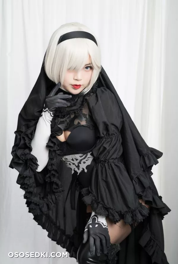 [niyeye] 白烨烨 2B写真集Vol.35 丝袜ver (ニーア オートマタ) - 3