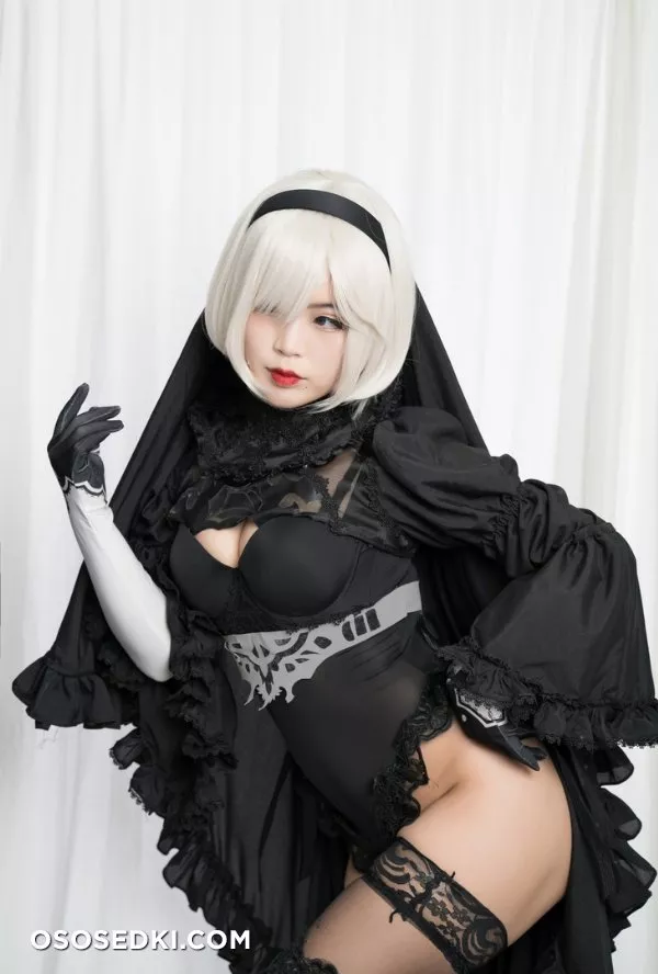 [niyeye] 白烨烨 2B写真集Vol.35 丝袜ver (ニーア オートマタ) - 5