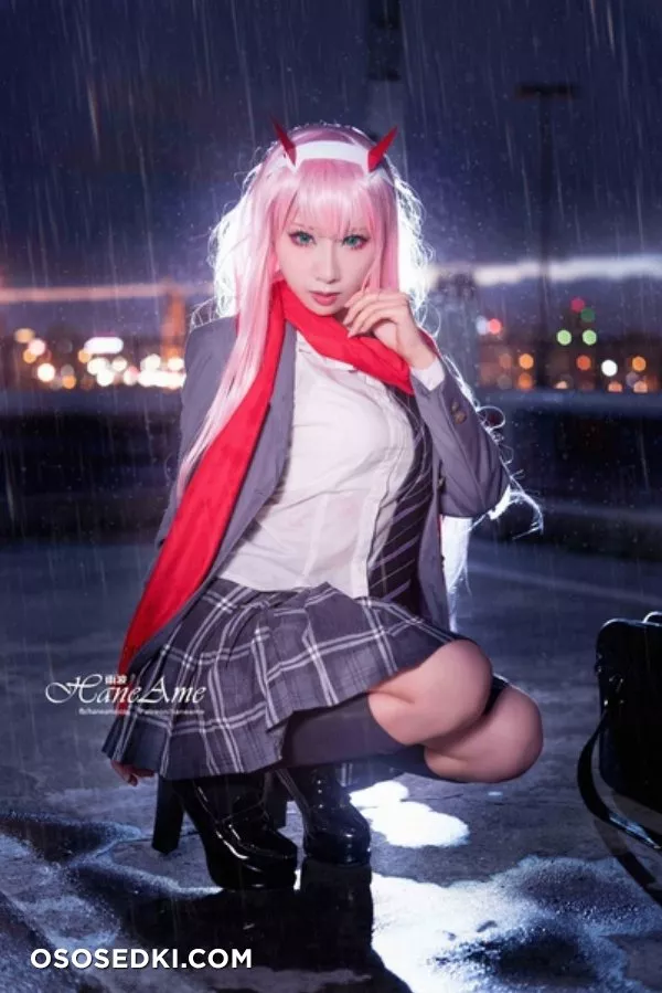 [HaneAme] Darling in the FranXX - Zero Two (JK student) - 1