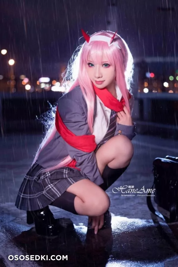 [HaneAme] Darling in the FranXX - Zero Two (JK student) - 4