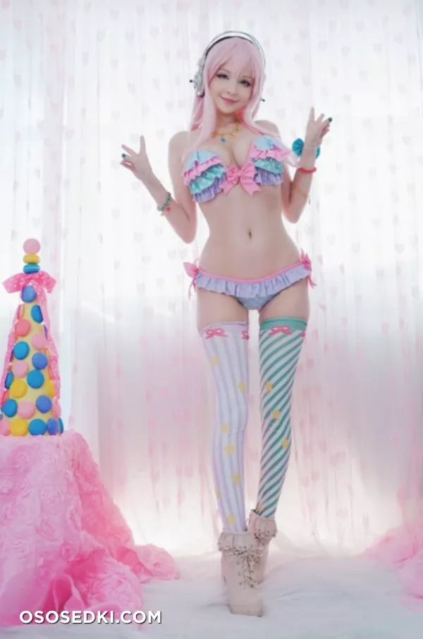 Super Sonico macaron cosplay by Hidori Rose - 2