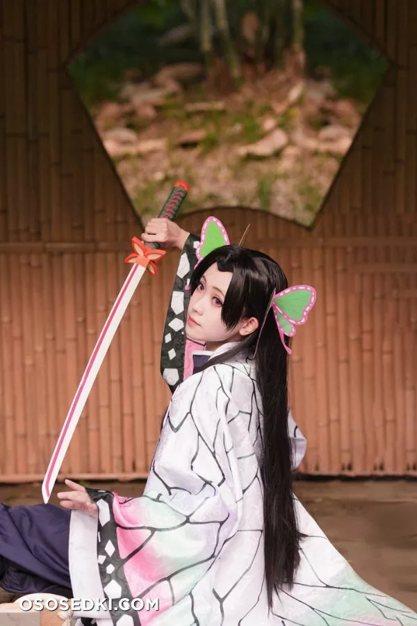 島田小熊-鬼滅之刃蝴蝶忍COS蝴蝶香奈 - 3