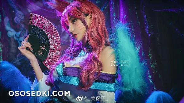 英雄聯盟 阿狸 靈魂蓮華皮膚 @_美伢子_ - 1
