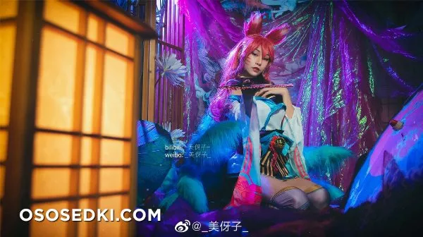 英雄聯盟 阿狸 靈魂蓮華皮膚 @_美伢子_ - 3